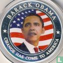 Liberia 5 Dollar 2009 (PP - versilbert) "Barack Obama" - Bild 2