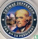 Liberia 5 dollars 2009 (PROOF) "Thomas Jefferson" - Image 2