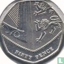 United Kingdom 50 pence 2014 - Image 2