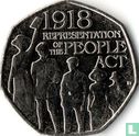 Vereinigtes Königreich 50 Pence 2018 "Centenary of the Representation of the People Act" - Bild 2