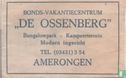 Bonds Vakantiecentrum "De Ossenberg" - Image 1