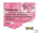 White and Green Tea, Cherry Blossom Flavour, Organic  - Image 1