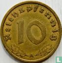 Empire allemand 10 reichspfennig 1938 (A) - Image 2