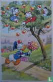 Donald Duck: Kwik Kwek en Kwak gooien appels. - Image 3