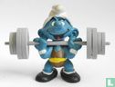 Weightlifter Smurf  - Image 1