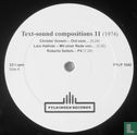 Text-Sound Compositions 11: Stockholm 1974 - Afbeelding 3