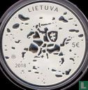 Litouwen 5 euro 2018 (PROOF) "Traditional Lithuanian celebrations - Jonines (Rasos)" - Afbeelding 1
