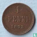 Finlande 1 penni 1873 - Image 1