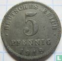 German Empire 5 pfennig 1918 (A) - Image 1