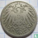 German Empire 10 pfennig 1890 (G) - Image 2