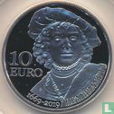 San Marino 10 euro 2019 (PROOF) "350th anniversary of the Death of Rembrandt" - Afbeelding 1