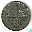 Allemagne 1 mark 1955 (J) - Image 1