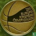 Litouwen 50 litu 2011 (PROOF) "European Basketball Championship" - Afbeelding 2