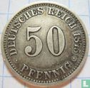 Duitse Rijk 50 pfennig 1875 (A) - Afbeelding 1