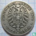 Prussia 2 mark 1876 (C) - Image 1