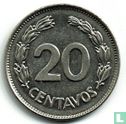 Ecuador 20 centavos 1966 - Image 2