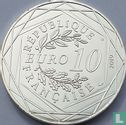 Frankrijk 10 euro 2019 "Piece of French history - Hundred Years War" - Afbeelding 1