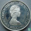 Jersey 2 pounds 1972 (PROOF) "25th Wedding anniversary of Queen Elizabeth II and Prince Philip" - Afbeelding 1