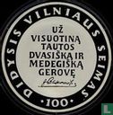 Lituanie 50 litu 2005 (BE) "100th anniversary of the Great Seimas of Vilnius" - Image 2