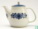 Koffiepot 13,5 cm - Douwe Egberts - Decor blauw - Mosa - Edmond Bellefroid - Image 1
