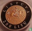 Litouwen 200 litu 2003 (PROOF) "750th anniversary of the coronation of Mindaugas" - Afbeelding 1