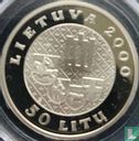 Litouwen 50 litu 2000 (PROOF) "Vytautas - Grand Duke of Lithuania" - Afbeelding 1