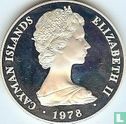 Kaaimaneilanden 25 dollars 1978 (PROOF) "25th anniversary Coronation of Queen Elizabeth II - St. Edward's crown" - Afbeelding 1