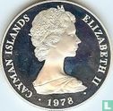 Kaaimaneilanden 25 dollars 1978 (PROOF) "25th anniversary Coronation of Queen Elizabeth II - Coronation chair" - Afbeelding 1