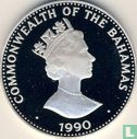 Bahamas 10 dollars 1990 (PROOF) "Discovery of the New World" - Image 1