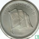 Bahamas 5 dollars 1974 - Image 2