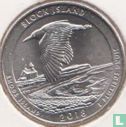 États-Unis ¼ dollar 2018 (D) "Block Island" - Image 1