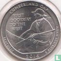 Verenigde Staten ¼ dollar 2016 (P) "Cumberland Gap" - Afbeelding 1