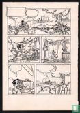 Bakker, Johnn - Originele try-out pagina voor een nieuwe strip - (1975)