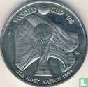 Turks- en Caicoseilanden 5 crowns 1993 "1994 Football World Cup - USA host nation" - Afbeelding 1