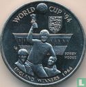 Turks- en Caicoseilanden 5 crowns 1993 "1994 Football World Cup - England winners" - Afbeelding 1