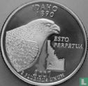 États-Unis ¼ dollar 2007 (BE - cuivre recouvert de cuivre-nickel) "Idaho" - Image 1