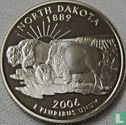 United States ¼ dollar 2006 (PROOF - copper-nickel clad copper) "North Dakota" - Image 1