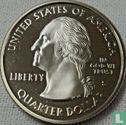 Verenigde Staten ¼ dollar 2006 (PROOF - koper bekleed met koper-nikkel) "North Dakota" - Afbeelding 2
