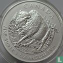 Canada 5 dollars 2013 (kleurloos) "Wood bison" - Afbeelding 2