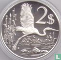 Cayman Islands 2 dollars 1975 (PROOF) - Image 2