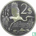Cayman Islands 2 dollars 1973 (PROOF) - Image 2