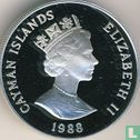 Cayman Islands 5 dollars 1988 (PROOF) "500th anniversary of Columbus Discovery of the New World" - Image 1