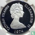 Cayman Islands 2 dollars 1974 (PROOF) - Image 1