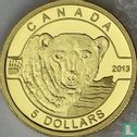Canada 5 dollars 2013 (PROOF) "Polar bear" - Afbeelding 1