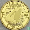 Canada 5 dollars 2013 (PROOF) "Orca whale" - Image 1