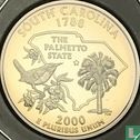 United States ¼ dollar 2000 (PROOF - copper-nickel clad copper) "South Carolina" - Image 1