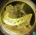 Canada 100 dollars 1981 (PROOF) "Adoption of O Canada as national anthem" - Image 2