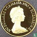 Canada 100 dollars 1980 (PROOF) "Arctic territories" - Image 1