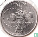 États-Unis ¼ dollar 2002 (D) "Indiana" - Image 1