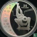 Canada 25 dollars 2009 (PROOF) "2010 Winter Olympics in Vancouver - Skeleton" - Afbeelding 2